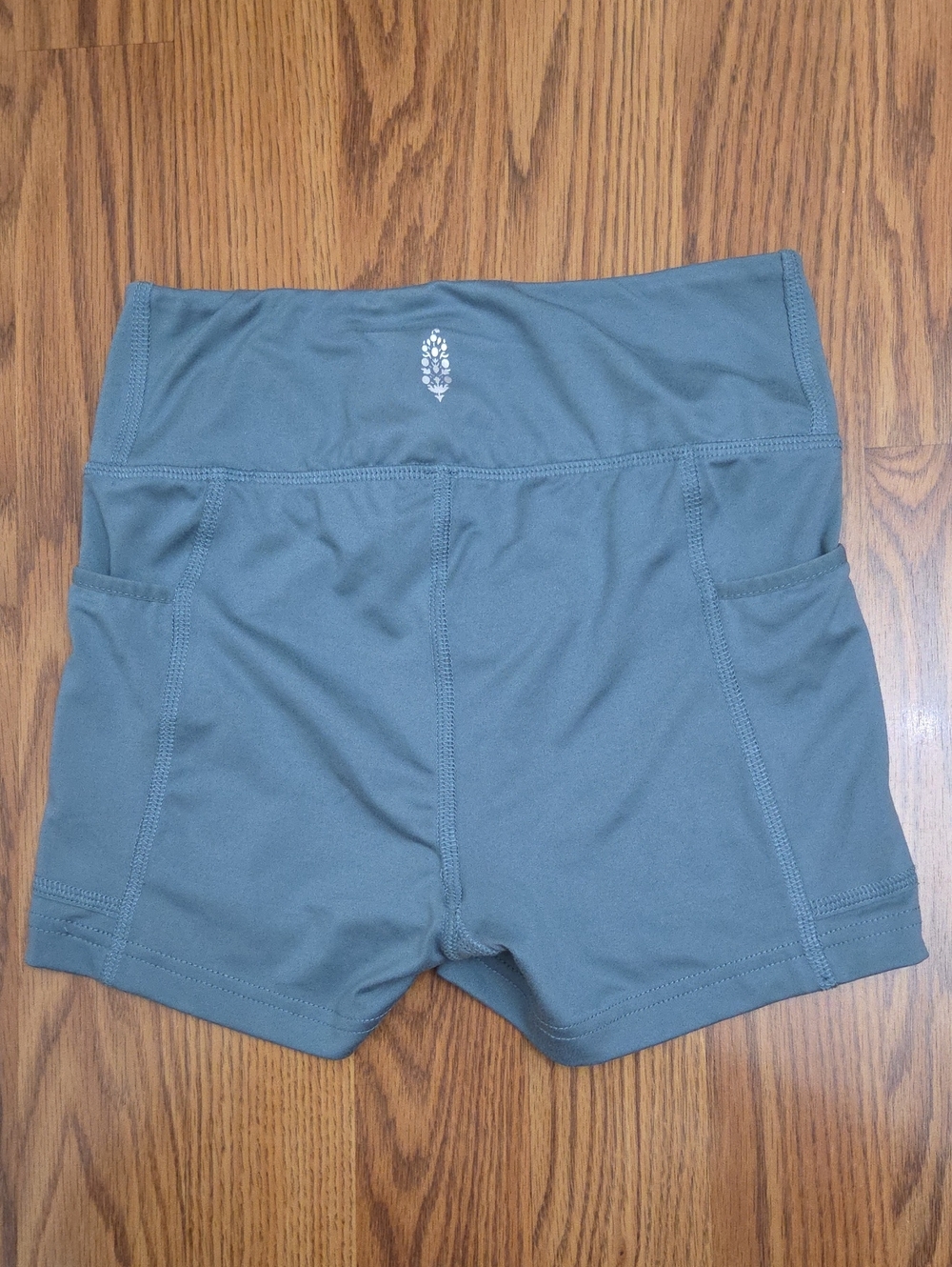 Free People Movement High-Waisted Athletic Bike Shorts w/ Pockets/ XS